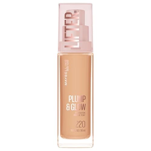 Maybelline New York Lifter Plump & Glow - Foundation - Plumps & Brightens Instantly - Even, Lifted & Radiant Finish - Shade 220 - 30ml - Image 2