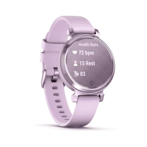 Garmin Lily 2 – Small and Elegant Smart Watch – Cream Gold with Silicone Strap White Coconut - Image 5