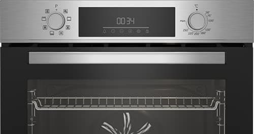 Beko BBIM12300XCE Built-In Oven - 72L, 8 Cooking Functions, LED Display, Sturdy Door, Dimensions: H 59.5 x W 59.4 x D 56.7 cm, Black, Class A+ - Image 7