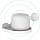 Wall Mount for Google Nest WiFi Router point2 Google Mesh WiFi Simple and Sturdy Wall Mount Bracket for Google Nest WiFi Router point2 No Messy Cable (White) - Image 2