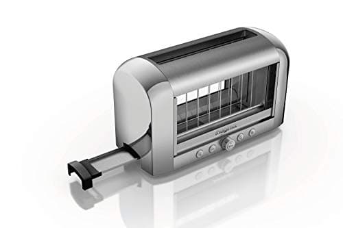 Magimix Grille-Pain - Vision - Toaster 2 Tranches avec fenêtre panoramique, quartz infrarouge, Acier Inoxydable - 1450 W, Noir - Image 5