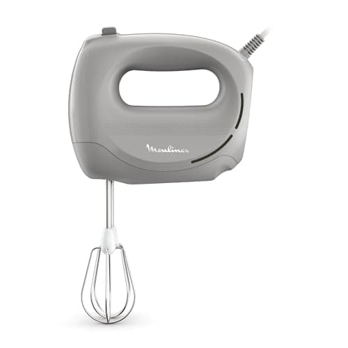 Moulinex Easy Max, Beater, Perfect Mix, Compact, Adjustable Knob with 5 Speed, 2 Sets of Whisks, Pepper, HM262BF0 - Image 3