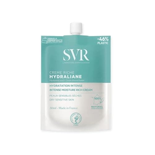 SVR – Hydraliane Crème Riche – Hydratation intense 24h – Nourrit, apaise et protège – Pour peaux sèches à très sèches, même sensibles – Acide hyaluronique, beurre de karité – 50 ml - Image 2