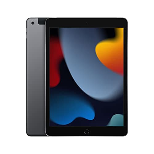 2021 Apple iPad (10.2-inch, Wi-Fi + Cellular, 64GB) Space Gray (Refurbished) - Image 3