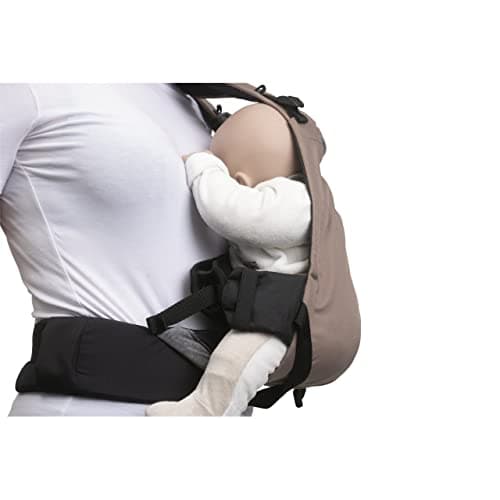 Chicco Skin Fit, Ergonomic and physiological baby carrier, Infants from 0 months to 9 kg, Adjustable, safe for baby's hips, padded cross straps, Abdominal belt, Hood - Image 5