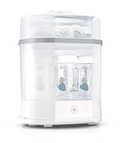 Chicco Starter Set Newborn, Electric Steriliser, Bottle Warmer and Bottle Kit, Includes 3 Natural Feeling Bottles with Soft Silicone Teat, Newborn Gift Ideas 0 Months - Image 4