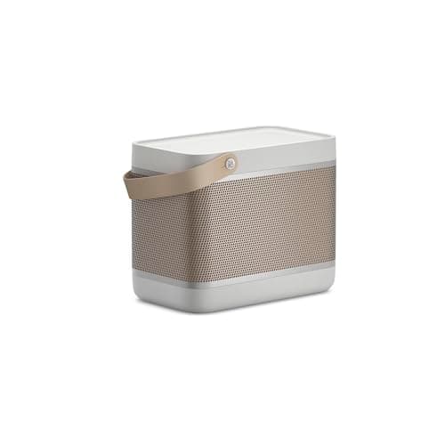 Bang & Olufsen Beolit 20 – Powerful Portable Bluetooth Speaker with 360° Sound, Wireless Speaker for Home and Outdoor with Built-in Qi Wireless Charging Base for Smartphone – Grey - Image 2