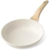 YASHE 20cm Non Stick Frying Pan with Granite Coating for Eggs, Pancakes and Bacon, Induction Friendly, Easy to Clean, PFOA Free with Anti-Calorie Handle - Image 2