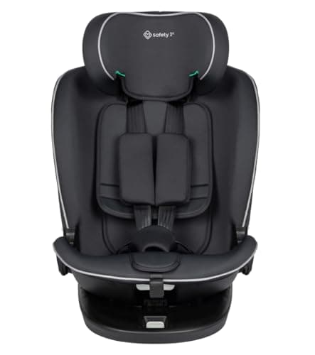 Safety 1st Saturn 360 i-Size, 360° Swivel Car Seat, 0-12 Years (40-150 cm), ISOFIX, Baby Car Seat, FlexiSpin Rotation, 5 Tilt Positions, 12 Headrest Positions, Black - Image 4