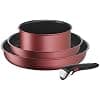 Casserolerie Tefal L3989302 Ingenio Daily Chef 4-Piece Cookware Set Surprise Red - Image 2