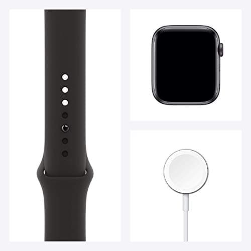 Apple Watch Series 6 (GPS, 44MM) Space Grey Aluminium Case with Black Sport Strap (Refurbished) - Image 7