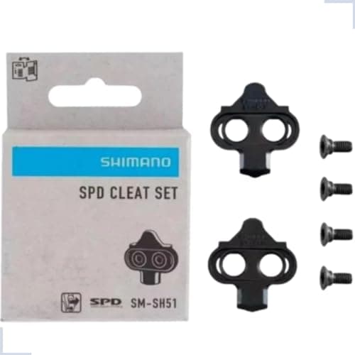 Shimano SPD Plate Set SM-SH51, Black, One Size - Image 3