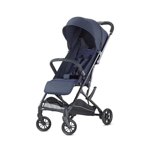 Inglesina Sketch Lightweight Compact Pushchair, Blue, Comfortable, Up to 17 kg, One-Handed Folding, UPF 50+ - Image 2