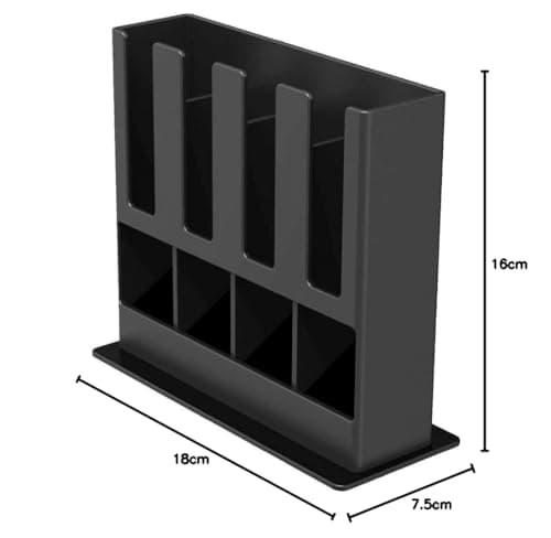 Tavola Swiss 5048873 Box Dispenser for 40 Nespresso Capsules Plastic Multi-Coloured 45 x 35 x 25 cm - Image 4