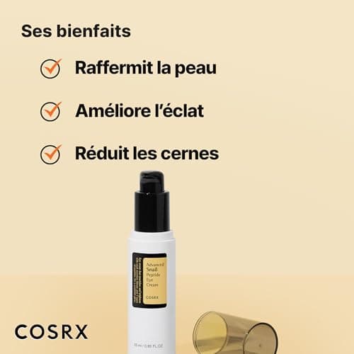 COSRX Snail Peptide Eye Cream with 73.7% Snail Mucin and Niacinamide - Brightening Korean Night Cream for Fine Lines and Dark Circles, Korean Skincare - Image 6