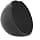 GIOPUEY Mince Coque Compatible avec Amazon Echo Pop, Matériau Silicone - Black - Image 2