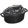 Staub 40500-171-0 Cocotte Cocotte Cast Iron 17 cm Matt Black - Image 2