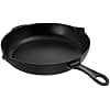 STAUB Cast Iron Frying Pan with Double Spout, Diameter 26 cm, Matt Black - Image 5