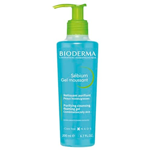 SÉBIUM Gel moussant 200ml | Nettoie et purifie en douceur – Limite la sécrétion du sébum | Peaux sensibles mixtes à grasses - Image 3