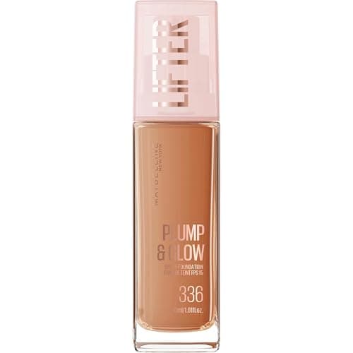 Maybelline New York Lifter Plump & Glow - Foundation - Plumps & Brightens Instantly - Even, Lifted & Radiant Finish - Shade 345 - 30ml - Image 2