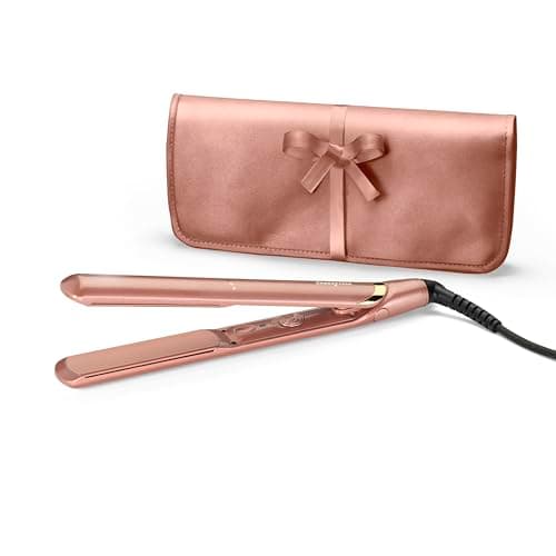 BaByliss Lisseur Cheveux Rose Gold - Plaques en Céramique, Multi-voltage, Utilisation universelle, Chauffe ultra-rapide en 15 sec, 3 réglages de température jusqu'à 235°C, 2598PE - Image 2