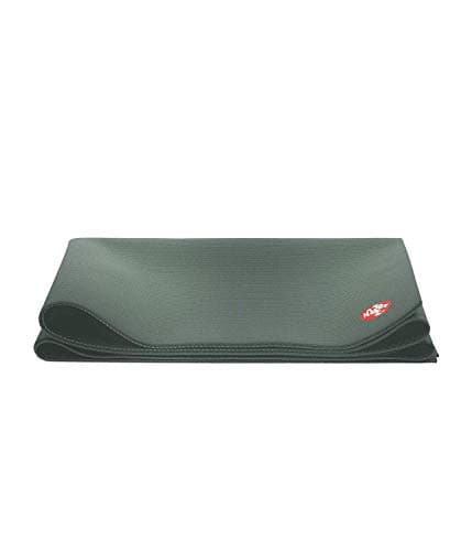 Manduka Pro Travel Yoga Mat 2.5mm Thick Lightweight Non Slip Non Toxic Eco Friendly - 180cm - Black Sage - Image 2