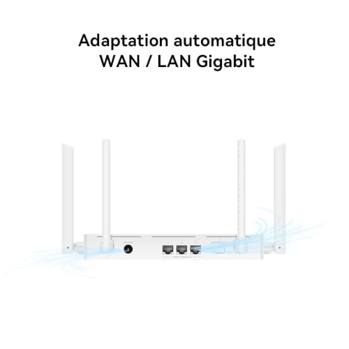 HUAWEI AX2 New AX1500 Dual Band Gigabit Wi-Fi 6 Wireless Router, HomeSec Security, Ideal for Xbox/PS4/Steam and 4K Gaming, Plug and Play, Amazon Exclusive - Image 7