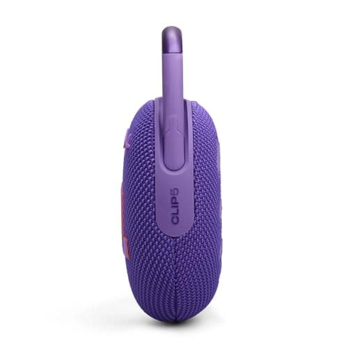 JBL Clip 5, Ultra-Portable Bluetooth Speaker, Built-in Carabiner, JBL Pro Sound, Punchy Bass, 12 Hours Playtime Boost Function, IP67 Water and Dust-Proof, Purple - Image 7