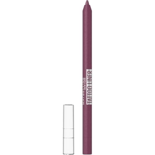 Maybelline New York - Crayon Gel Yeux Effet Tatouage - Waterproof & Tenue 36h - Tattoo Liner - Teinte : Burgundy Bliss - Image 3