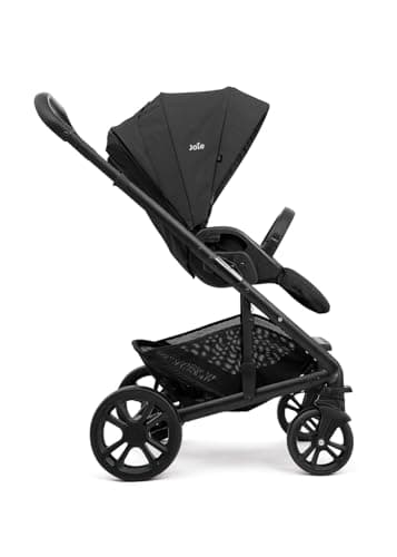 Joie - Chrome - Multimodal Stroller - Reversible Seat - Car Seat Compatible - Automatic Folding - All-Terrain Suspension - SoftTouch 5-Point Harness - From birth - Image 4