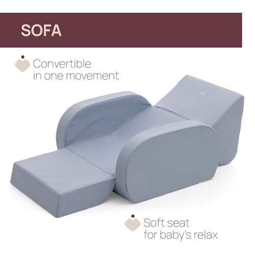 Chicco Twist Armchair for Children Transformable into Lounger and Sofa, Children's Chair with 3 Configurations, Comfortable and Lightweight, Transforms with 1 Gesture - 12 Months and Above - Image 5