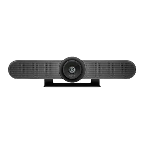 Logitech MeetUp, ConferenceCam System, Webcam Video Conferencing, Ultra HD 4K/1080p/720p, 3 Customizable Microphones/Speakers, 120° Extended Field of View, PC/Mac/Laptop/Macbook/Tablet - Image 2