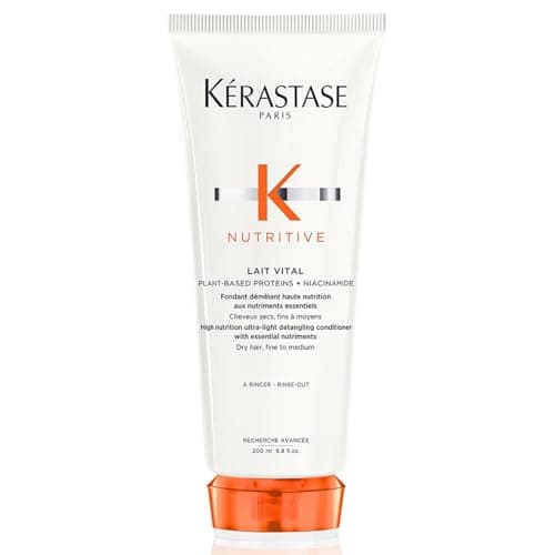 KÉRASTASE Nutritive - Vital Milk - Detangling Conditioner with Essential Nutrients - +85% Immediate Hydration for up to 72 hours* - Niacinamide & Vegetable Proteins - Dry & Fine Hair - 200 ml - Image 3
