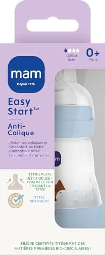 MAM Easy Start/Anti-Colic Bottle - 160 ml - Ocean - Flow 1 Teat - Image 3