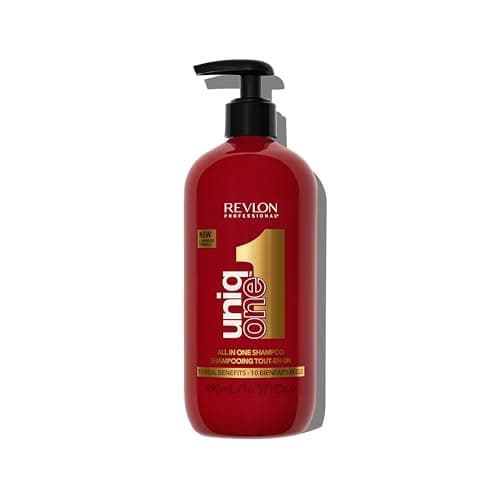 Revlon Professional UniqOne - Shampoing et Après shampoing 2en1 - Soin des Cheveux, Formule Vegan - Tous Types de Cheveux - Shampoing Hydratant - 490ml - Soin Cheveux Secs et Abimés - Image 2