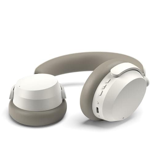Sennheiser ACCENTUM – Casque Bluetooth sans Fil avec Micro, Réduction de Bruit Hybride (ANC), 50 h d’Autonomie, Confort Toute la Journée, Over Ear pour Les Études et Voyages, Blanc - Image 3
