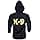 Julius-K9 Dog Hooded Zip Jumper, Black, Size XL for Dogs, Black, XL - Image 5