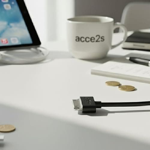 acce2s USB Cable for Samsung Tablet 1st Generation Galaxy Note 10 1 Tab 2 P5100 P5110 7 0 P3100 P3110 10 1 P7500 8 9 P7310 P1000 30 Pins Type ECC1DPOUBE 1m Sync and Load capacity - Image 5