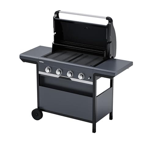 Campingaz Class 4 Select L Barbecue Gas Combo with Extra Grill Grill, Cover, Utensils, BBQ Gas Cart, 4 Stainless Steel Burners, Lid with Thermometer, InstaClean, 12 kW - Image 4