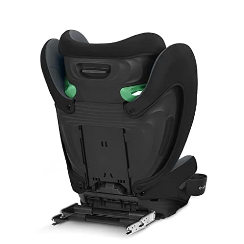 CYBEX Silver Solution B2 i-Fix Car Seat, Drinks Holder Included, for Cars with or without ISOFIX, 15 to 50 kg Approx. 3 to 12 Years, Steel Grey - Image 4