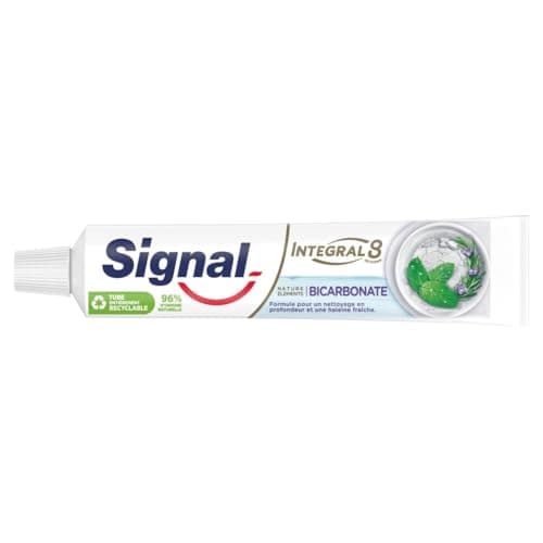 Signal Integral 8 Dentifrice Nature Elements Bicarbonate 75ml - Image 6