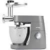 Kenwood Titanium Chef Baker XL, Mixer with K Beater, Dough Hook, Silver & KAX950ME Butcher Chopper for Brushed Aluminium Metal Robot 25 x 16 x 25 cm - Image 7