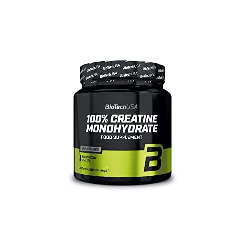 BioTechUSA 100% Creatine Monohydrate | Pharmaceutical Grade Creatine | Micronized | Vegan | Gluten Free, 300 g, Unflavored - Image 2