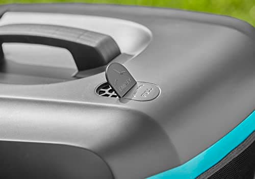 Gardena tondeuse à gazon électrique PowerMax 37/1800 G2: Tondeuse <500 m², puissance 1 800 W, largeur coupe 37 cm, volume bac 45 l, hauteur 35–65 mm, poignée ErgoTec Plus, rabattable (14637-20) - Image 6