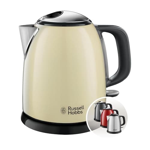 Russell Hobbs 24994-70 Colours Plus Cream Electric Kettle (1L, Fast Boiling, Perfect Flow, Visible Water Level, Anti-Limescale Filter, Energy Saving) - Image 3