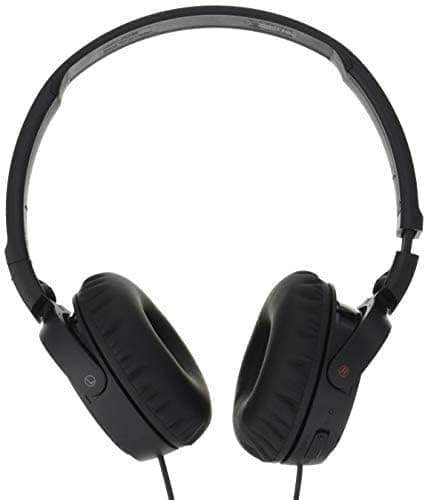 Sony MDR-ZX110NC Noise Cancelling Headphones with Neodymium Magnets and 30mm Speakers - Black (Renewed) - Image 6