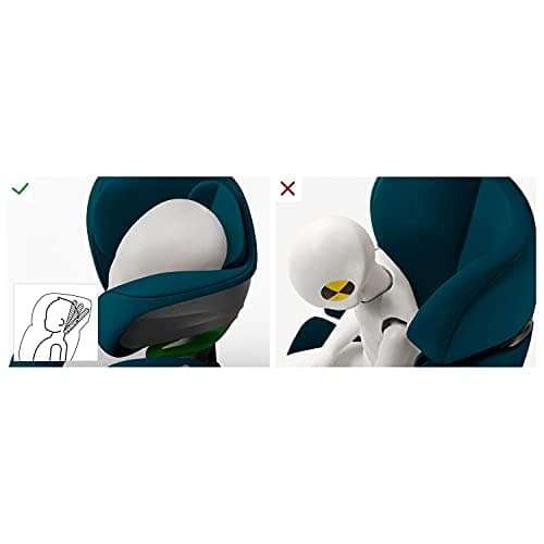 CYBEX Gold Pallas G i-Size Child Seat, 76 to 150 cm, River Blue – Turquoise, Approximately 15 Months to Approx 12 Years (Approx 9 to 50 kg) - Image 6