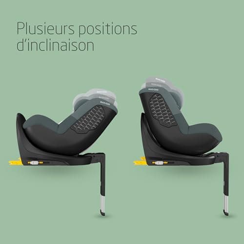 Maxi-Cosi Mica 360 S, i-Size Baby Car Seat, 3 Months to 4 Years (61-105 cm), Isofix 360 Swivel Car Seat, FlexiSpin Rotation, 5 Tilts, G-CELL Protection, Easy-in Harness, Tonal Graphite - Image 4