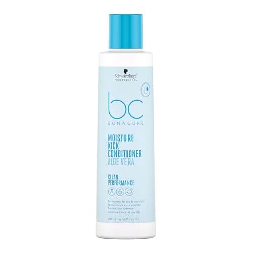 Schwarzkopf Professional Bonacure Moisture Kick Conditioner Normal Dry Hair Vegan Care Complex With Glycerol Better Manageability Elasticity Moisturizing Detangling 200ml - Image 2