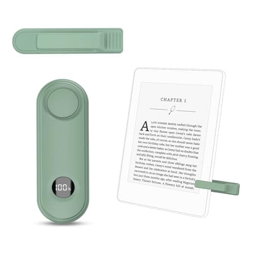 RF Remote Control Page Turner for Kindle Paperwhite Scribe Oasis, Page Turner for iPhone, Android Tablets Remote Shutters, Light Green - Image 2